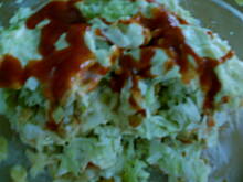 Fot. olusia1, sałatka warstwowa z kurczakiem mniam