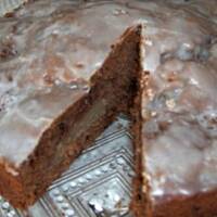 Ciasto z gruszkami rumem czekoladą i cynamonem