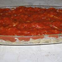 zapiekanka  z  wędzonej  makreli