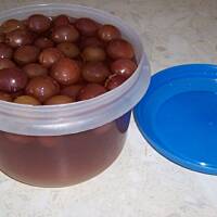 winogrona w alkoholu