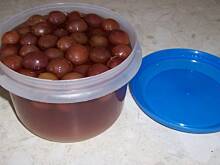 Fot. inka21, winogrona w alkoholu