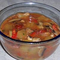 bigos jarzynowy  z  cukini