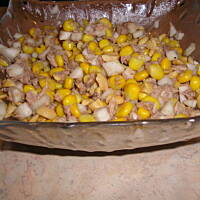 Sałatka z orzeszkami i kukurydzą od Czarka