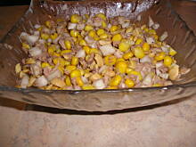 Fot. kropka1976, Sałatka z orzeszkami i kukurydzą od Czarka