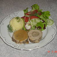 Schab faszerowany polędwiczką