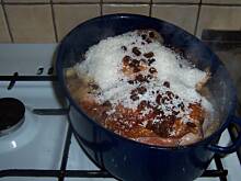 Fot. inka21, Indyk pieczony w pomarańczach rodzynkach i kokosie