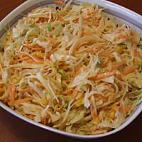 Surówka z kapusty i pora