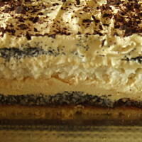 Ciasto tortowe makowo-kokosowe