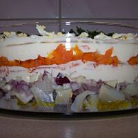 śledź "w pierzynce" - łatwy, smaczny