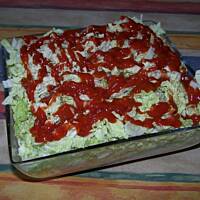 sałatka "gyros" - oryginalna, łatwa, smaczna