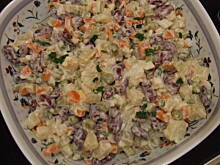 Fot. ilka76, Sałatka ziemniaczana z czerwoną fasolką