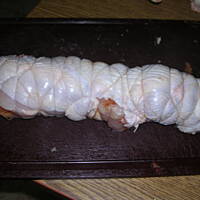 Home chicken galantine