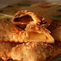 Prawie francuskie ciastka ze śliwką