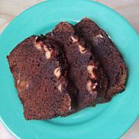 Murzynek z owocami  - aromatyczny