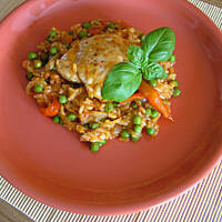 Piersi kurczaka po katalońsku