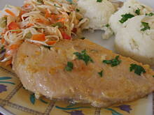 Fot. ilka76, Piersi kurczaka zapiekane w sosie pomarańczowym