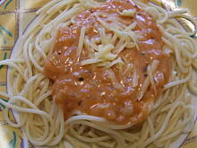 Fot. ilka76, Spagetti z sosem cebulowym