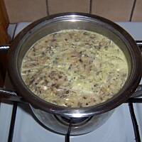 ekspresowa zupa pieczarkowa z grzankami