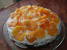 Fot. sabatinka, Tort z pomarańczami