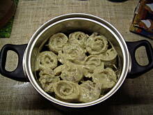 Fot. misiowa, Śledzie z musztardą w zalewie pomidorowej