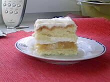 Fot. emilena, Jabłecznik zabajony z bitą śmietaną i twarogiem