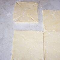 ekspresowe ciasto francuskie z twarożku