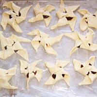 ekspresowe ciasto francuskie z twarożku