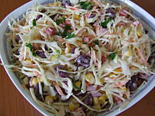 Fot. ilka76, Surówka z kapusty i czerwonej fasolki