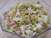 Fot. ilka76, Sałatka porowa z szynką