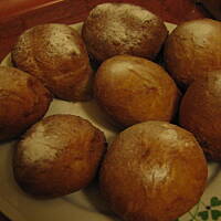 Pączki na wodzie mineralnej