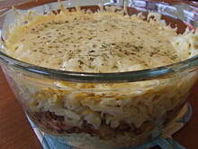 Fot. ilka76, Zapiekanka makaronowa z jajkiem