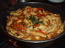 Fot. mada-chicago, meksykanska  potrawka z kurczaka