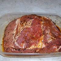 schab pieczony z ziołami