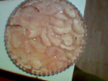 Fot. Wróbelek, Tarta z jabłkami w karmelu