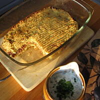 Poniedziałkowa  babka ziemniaczana