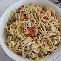 Sałatka z kurczaka i kiełków