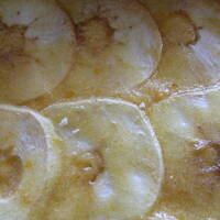 Jabłkowo- kokosowe ciasto z wisienką