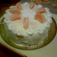 Torcik z kremem cytrynowym