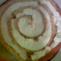 Torcik z kremem cytrynowym