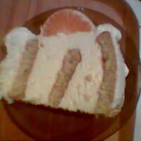 Torcik z kremem cytrynowym