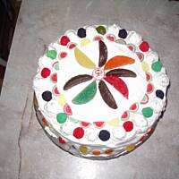 Dziecięcy tort urodzinowy