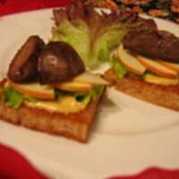 Wątróbka na grzance