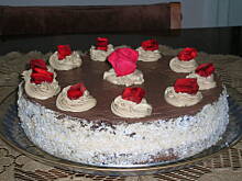 Fot. dorota40, tort  nescafe gold