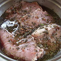 Kotlety z szynką i serkiem topionym