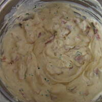 Kotlety z szynką i serkiem topionym