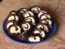 Fot. basia19, Kokosowe roladki bez pieczenia