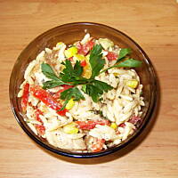 sałatka z kurczakiem