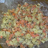 Prosta sałatka jarzynowa