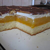 ciacho z bitą śmietaną