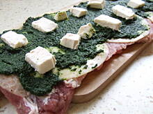 Fot. ilka76, Rolada schabowa serowo-szpinakowa